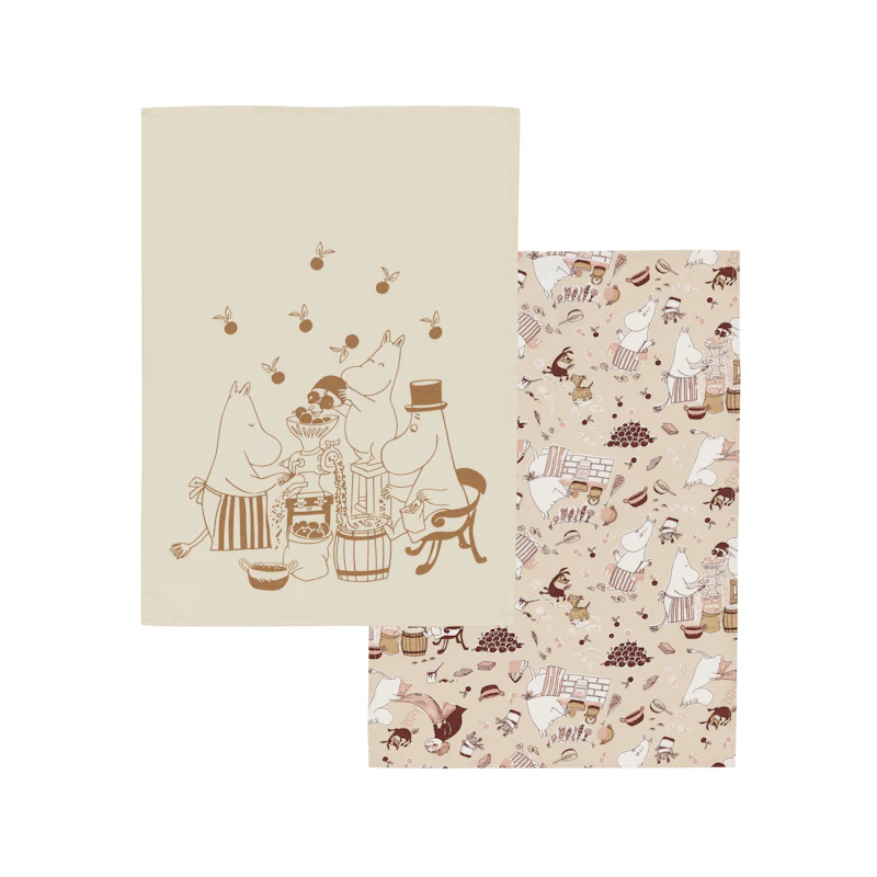 Moomin Kökshandduk 50x70 cm 2-pack Hemmaglädje