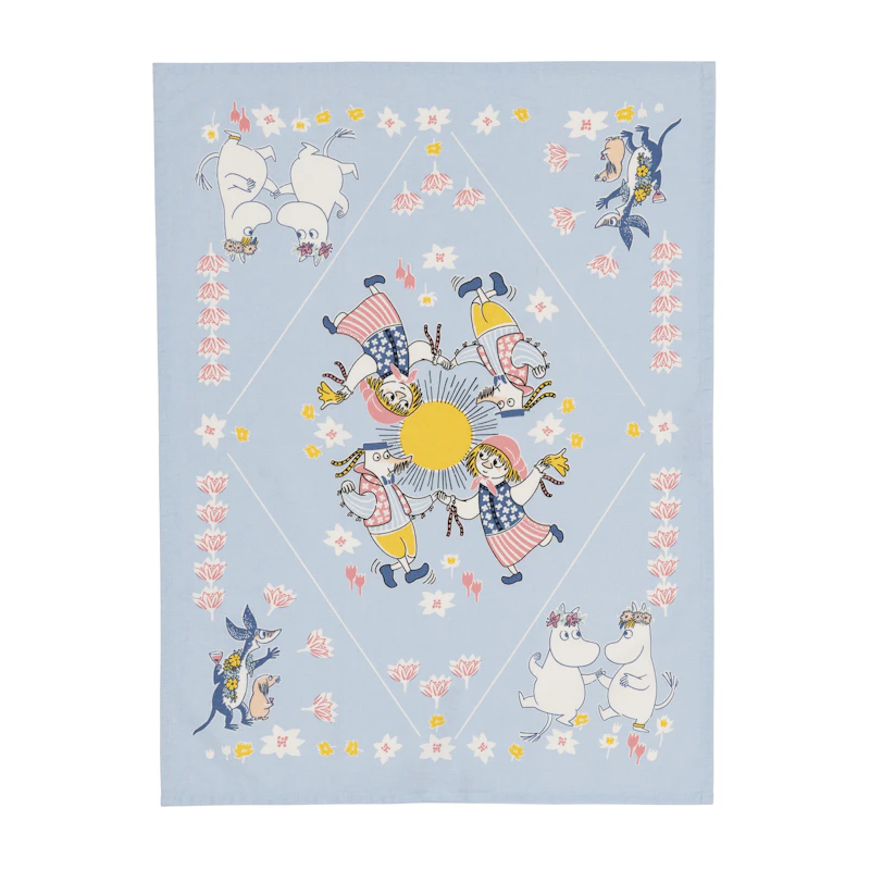 Moomin Kökshandduk 50x70 cm Sommardans