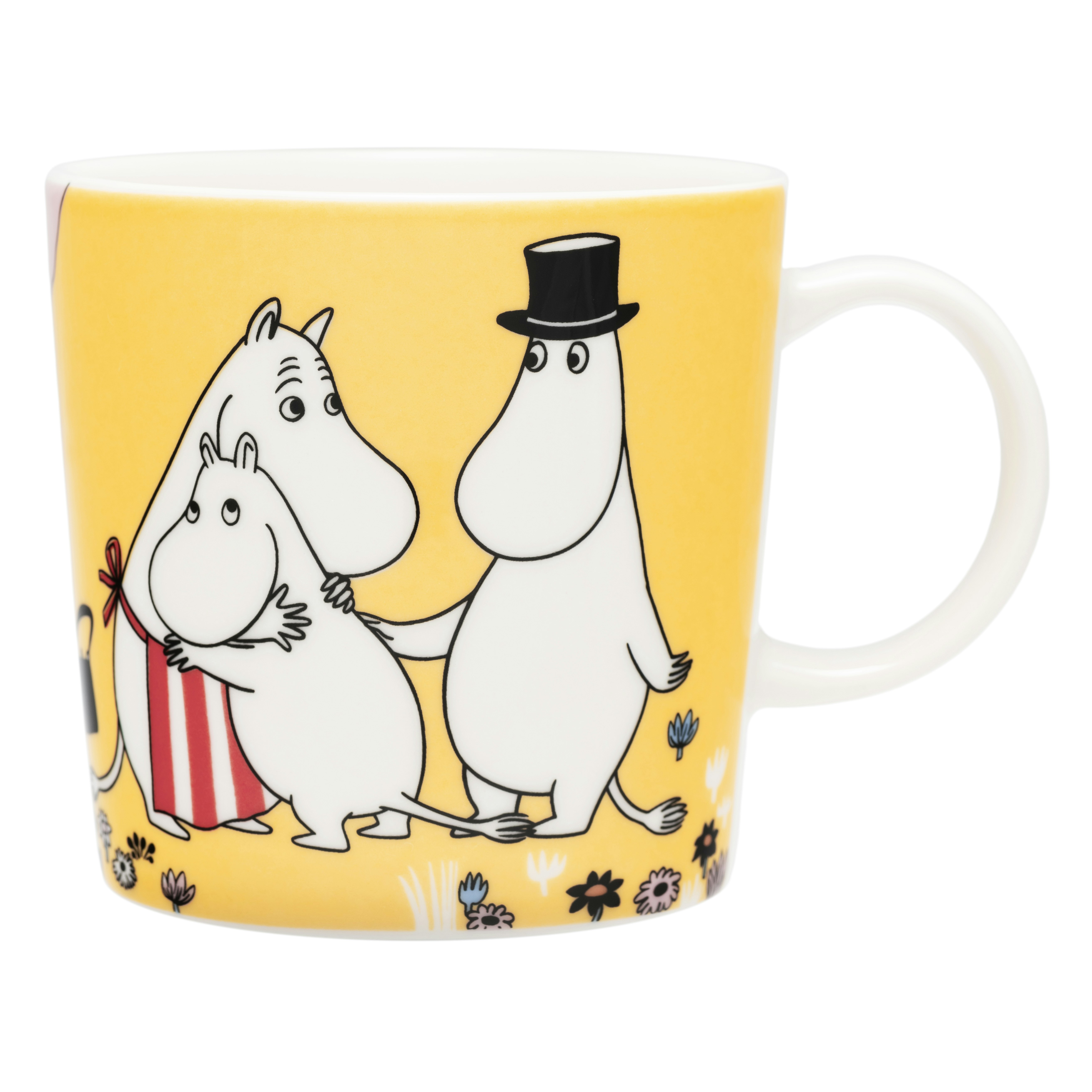 Moomin Arabia Moomin Mugg 30 Cl Familjemys - Kaffekoppar Vitroporslin Multi - 1082658