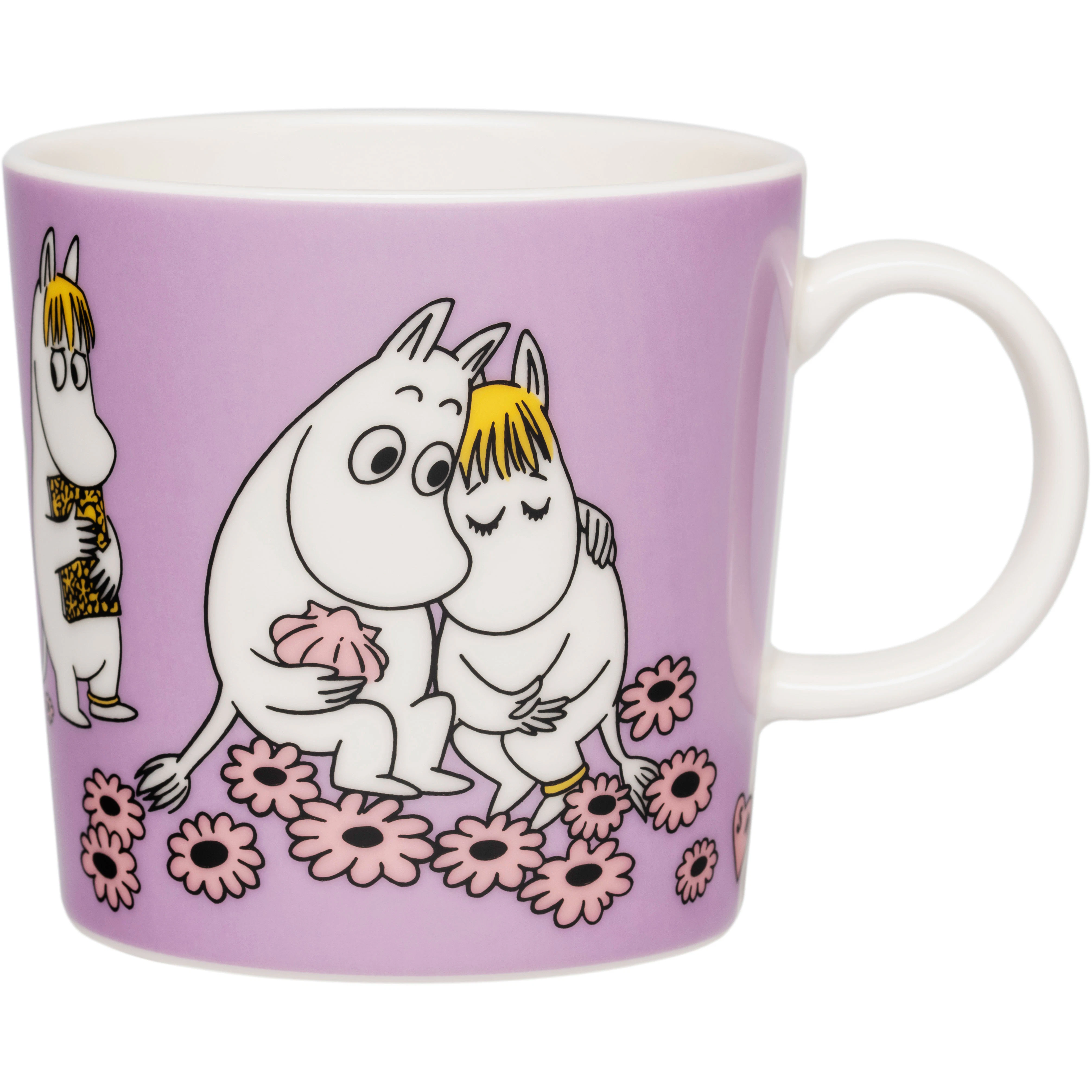 Moomin Arabia Moomin Mugg 30 Cl F&ouml;r&auml;lskade - Muminmuggar Vitroporslin Lila - 1082634