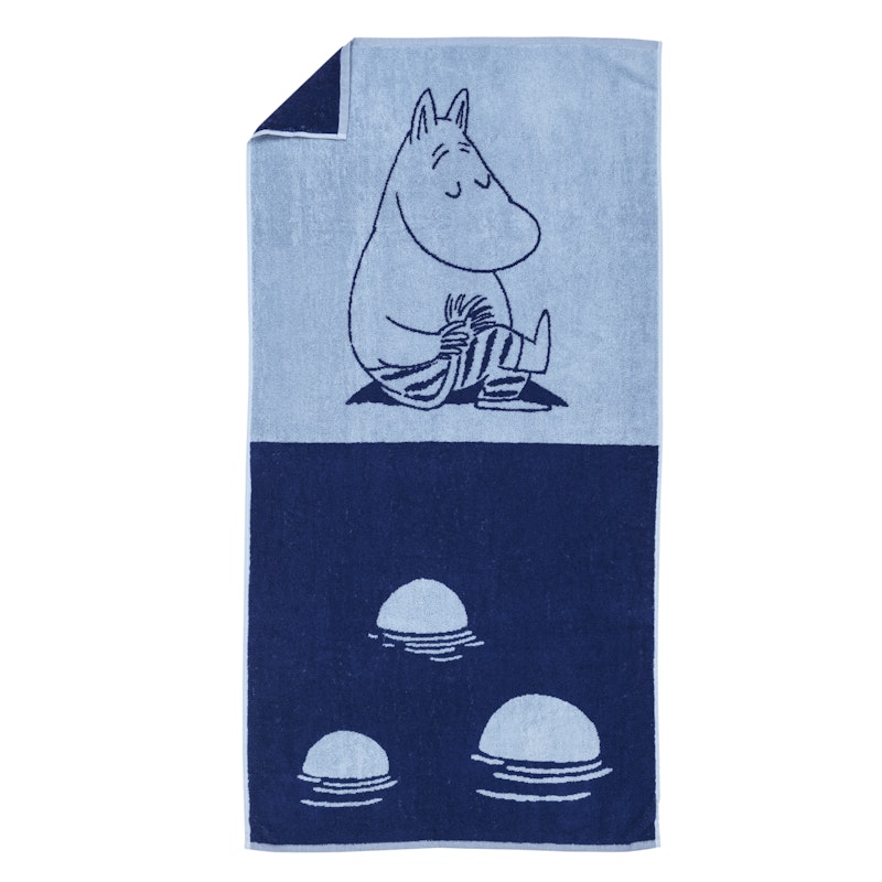 Moomin Badhandduk Mumintrollet, 70x140 cm