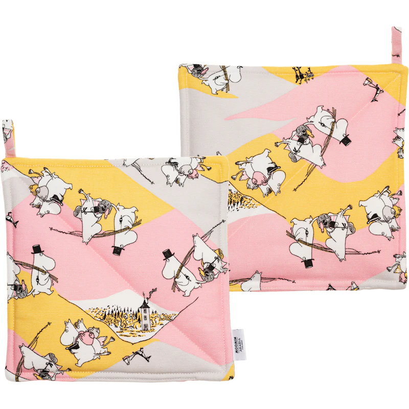 Mumin Grytlapp Familjemys 22x22 cm 2-pack