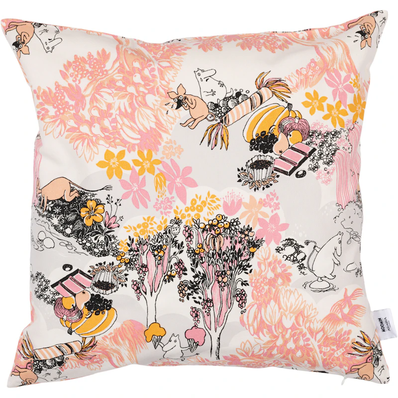 Mumin Kuddfodral 50x50 cm, Rosa