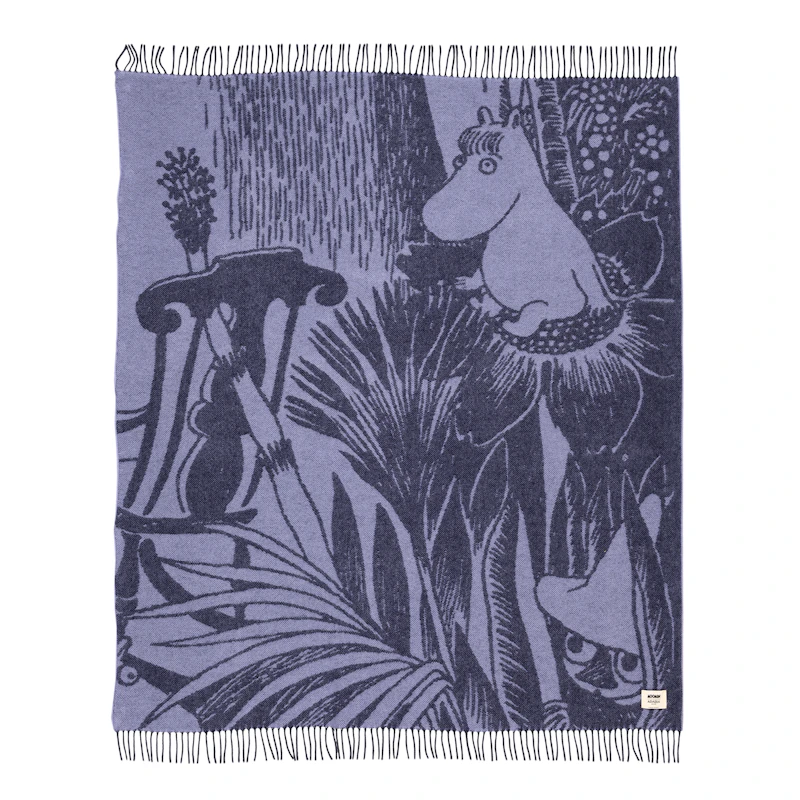Moomin Filt Mystikens skog 130x170 cm