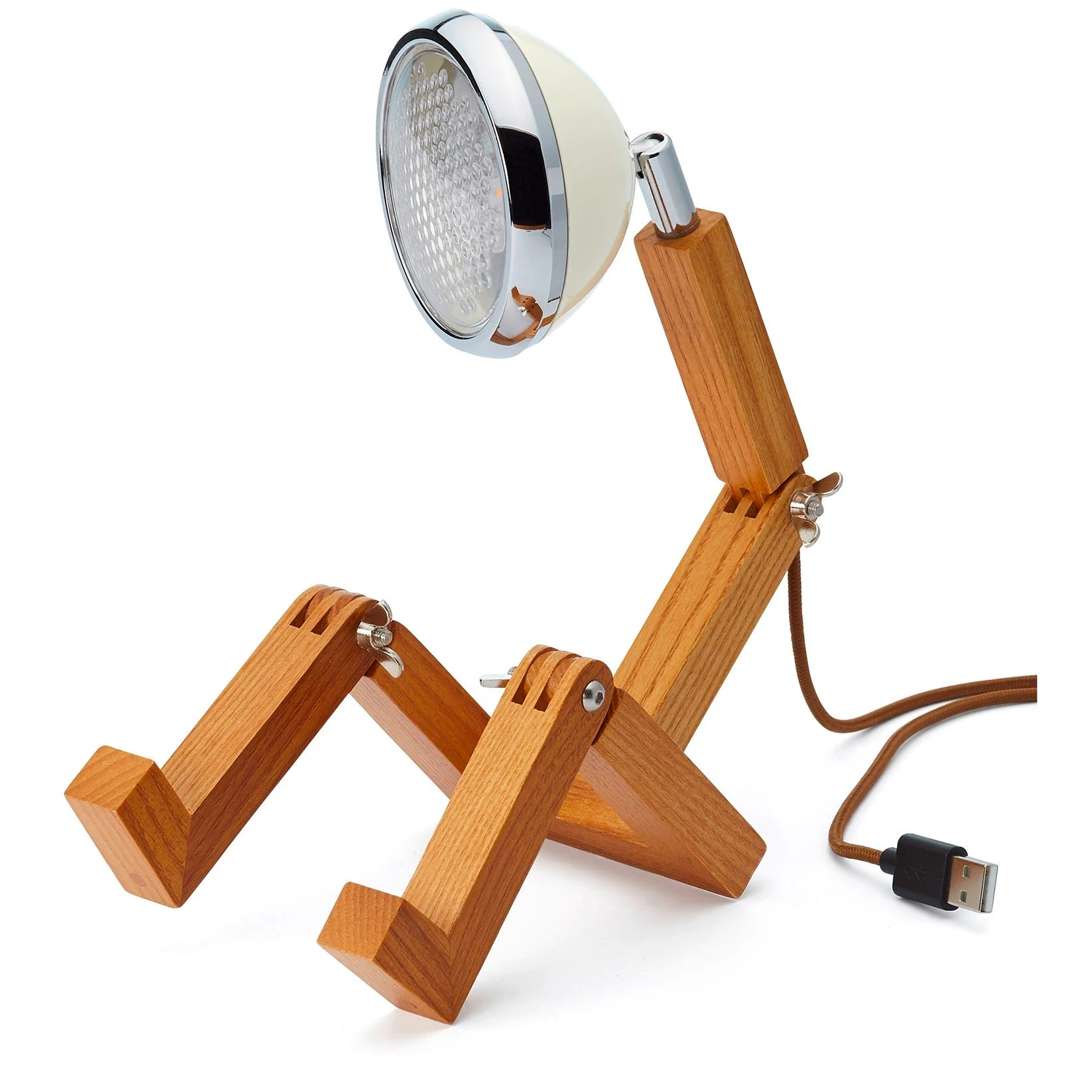 Mr. Wattson Mini Wattson Bordslampa / Vintage White - Bordslampor Ask - MIN-SWR-VW