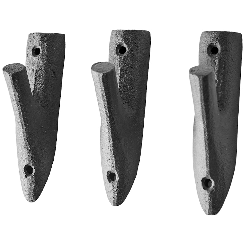 Aion Krok 3-pack Svart 12.5 cm