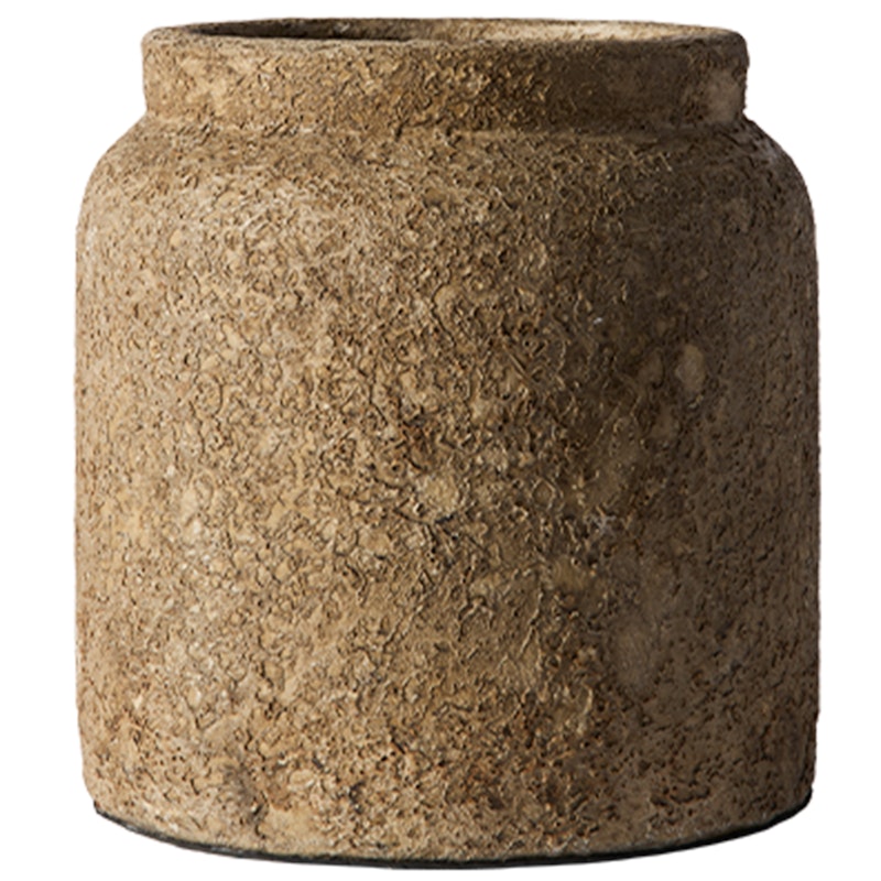 Luna Dekorativ Kruka Beige, 28 cm