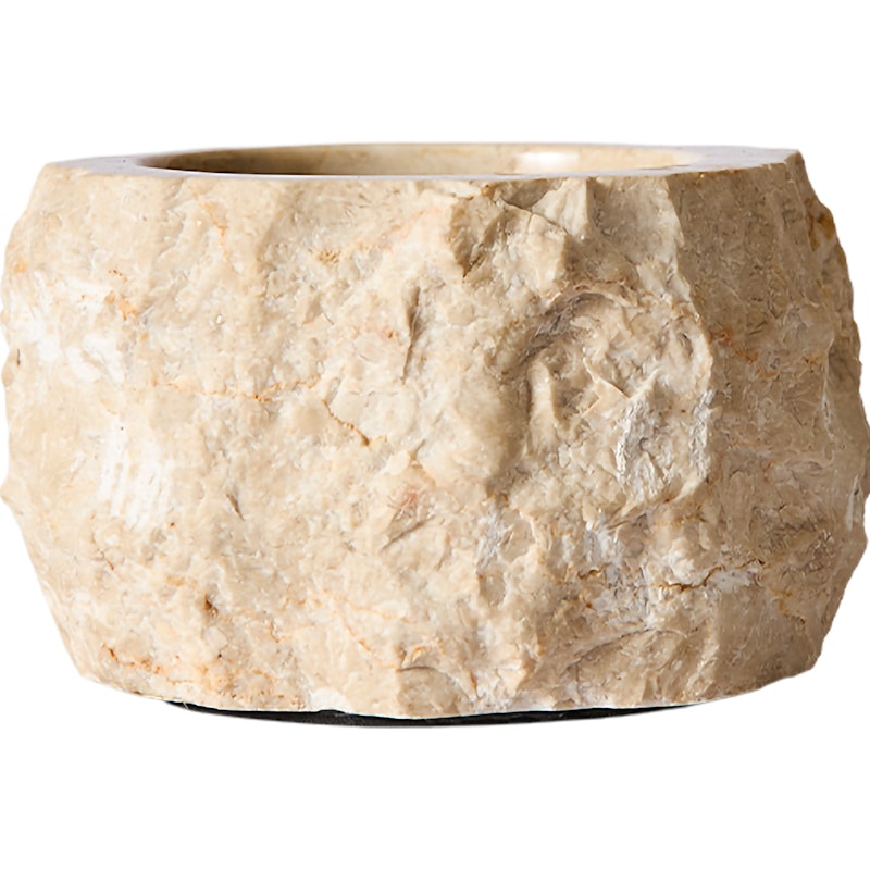 Batu Ljuslykta 10 cm, Creme