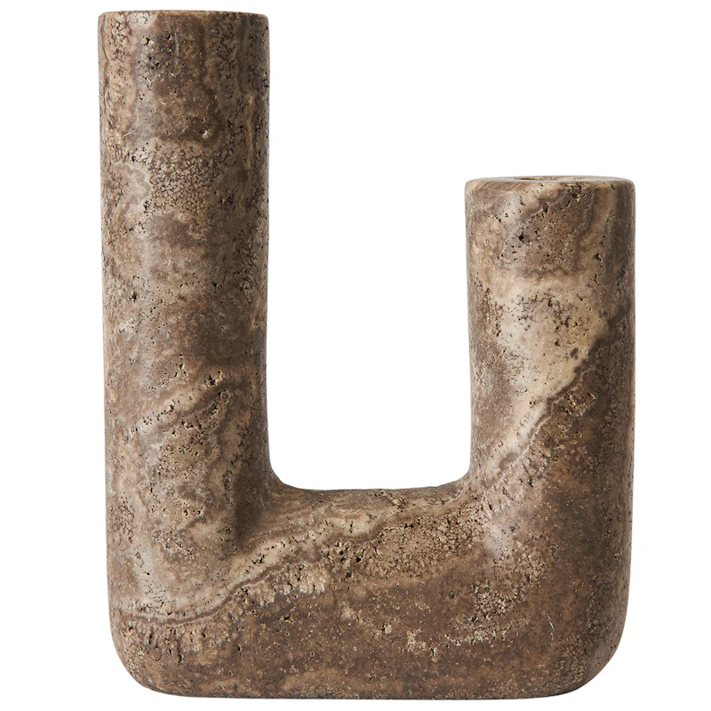 Minerva Ljusstake, Travertin