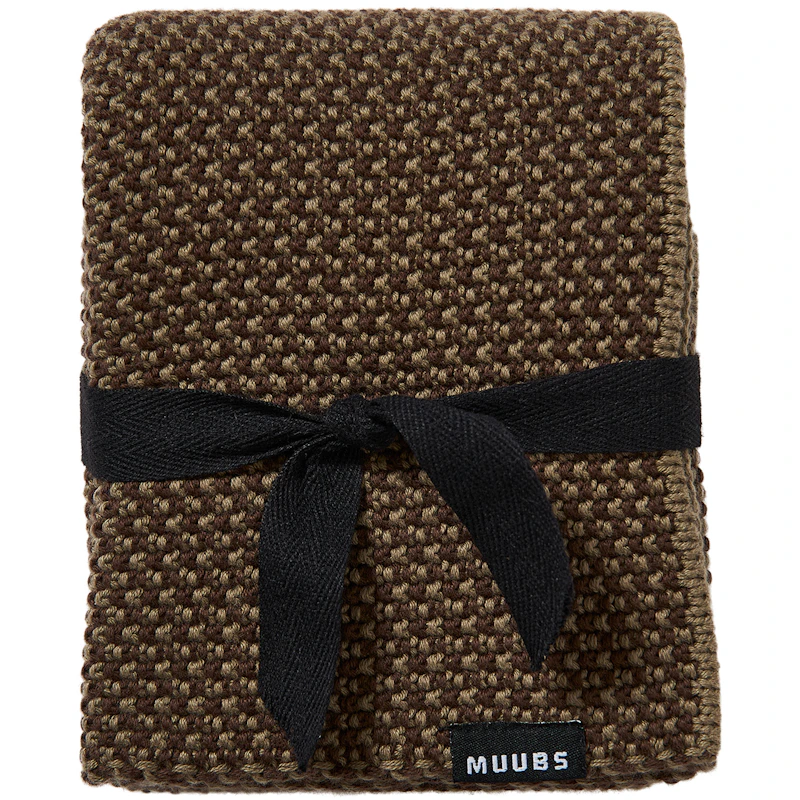 Sentaku Kökshandduk 50x80 cm, Brun / Svart