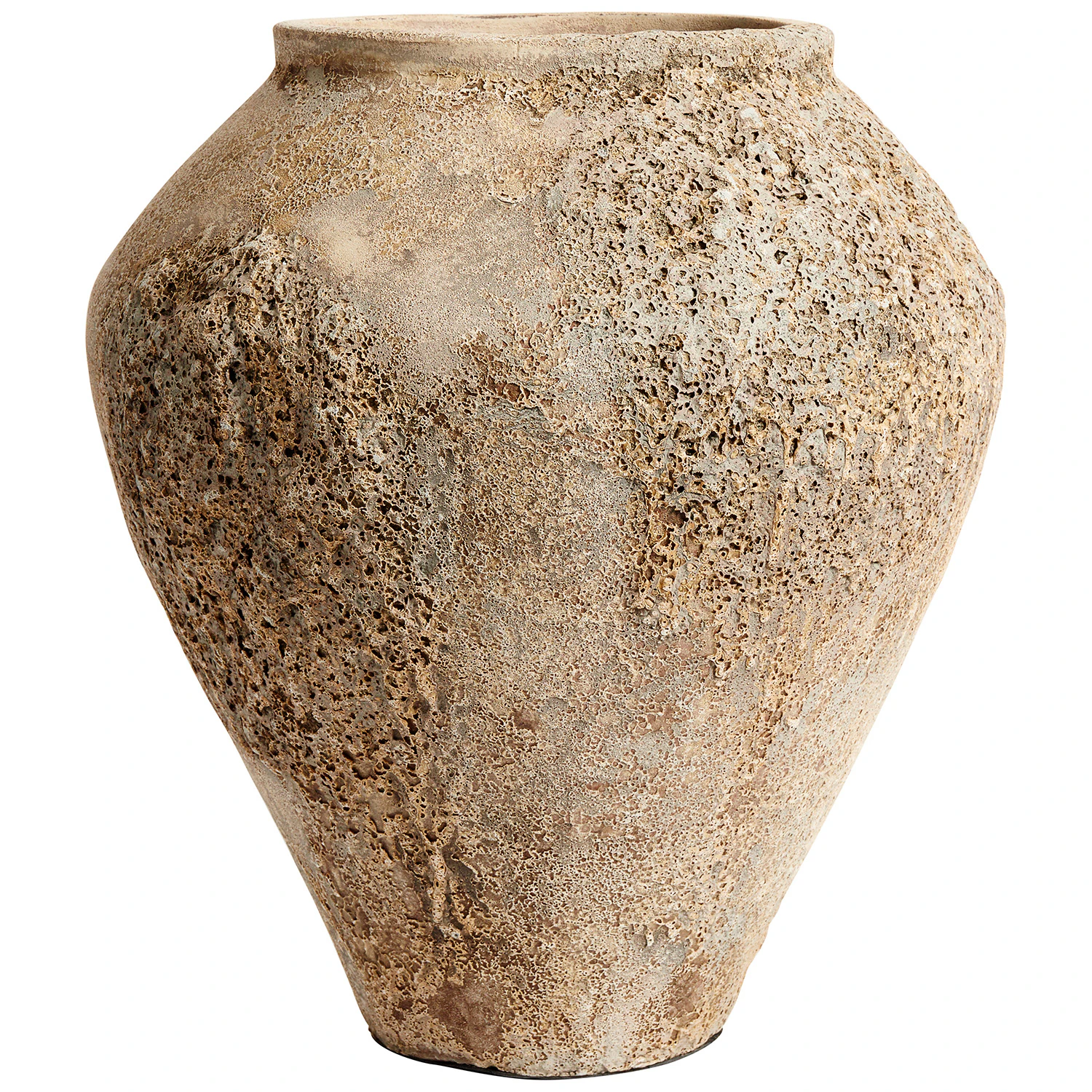 Muubs Trace Krukke 55x50 Cm Sand - Krukor Terrakotta Korall - 8470000193