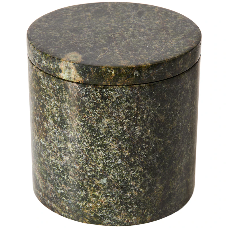 Vita Burk Med Lock Marmor, Seagrass