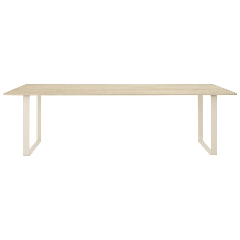 70/70 Bord 108x255 cm, Ekfanér / Sand