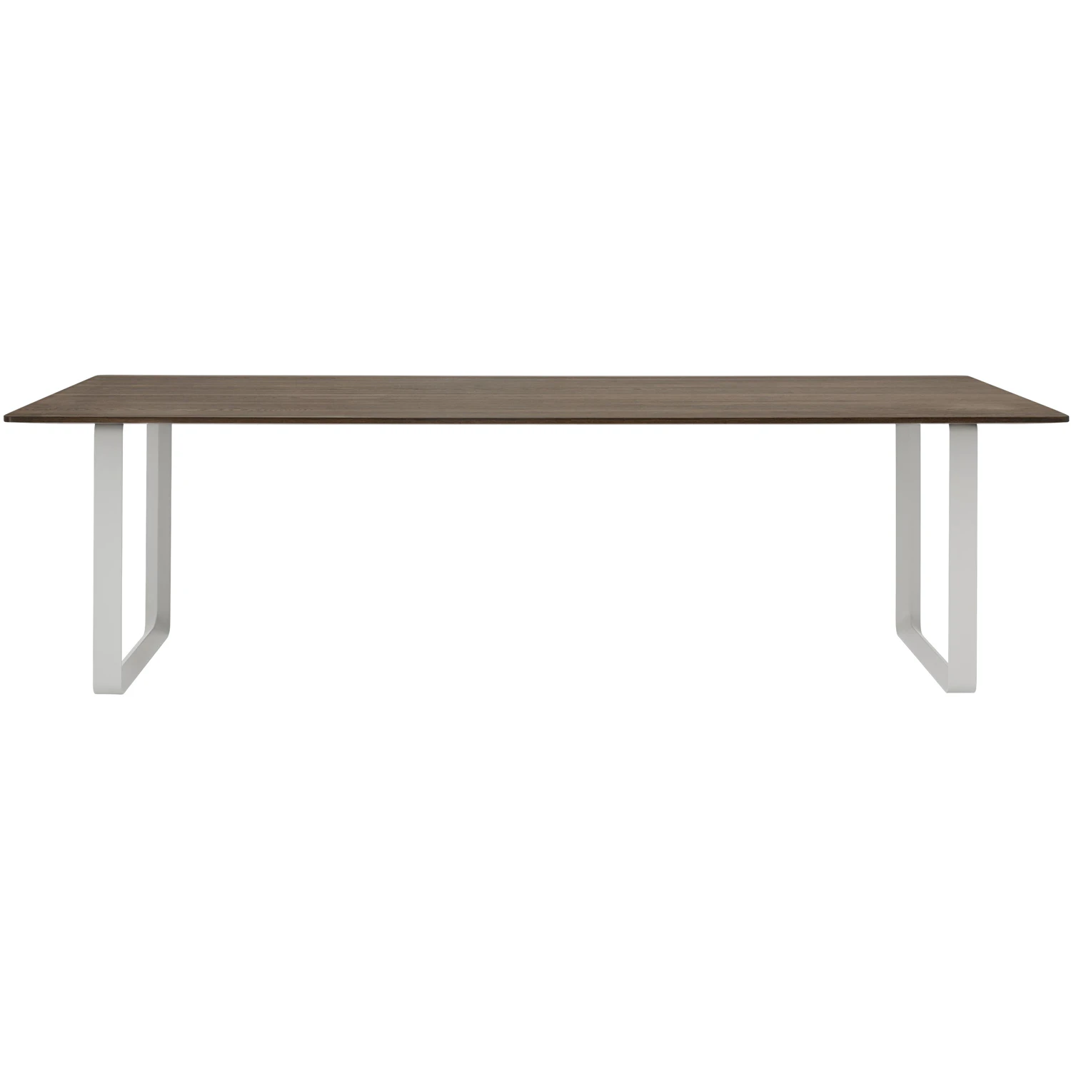 Muuto 70/70 Bord 108x255 Cm Massiv R&ouml;kt Ek / Gr&aring; - Matbord & Barbord Gr&aring; - 70TAB255A0902