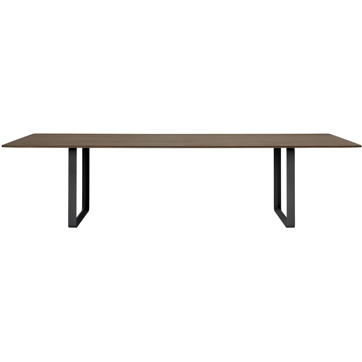 Muuto 70/70 Bord 108x295 Cm Massiv R&ouml;kt Ek / Svart - Matbord & Barbord Svart - 70TAB295A0901