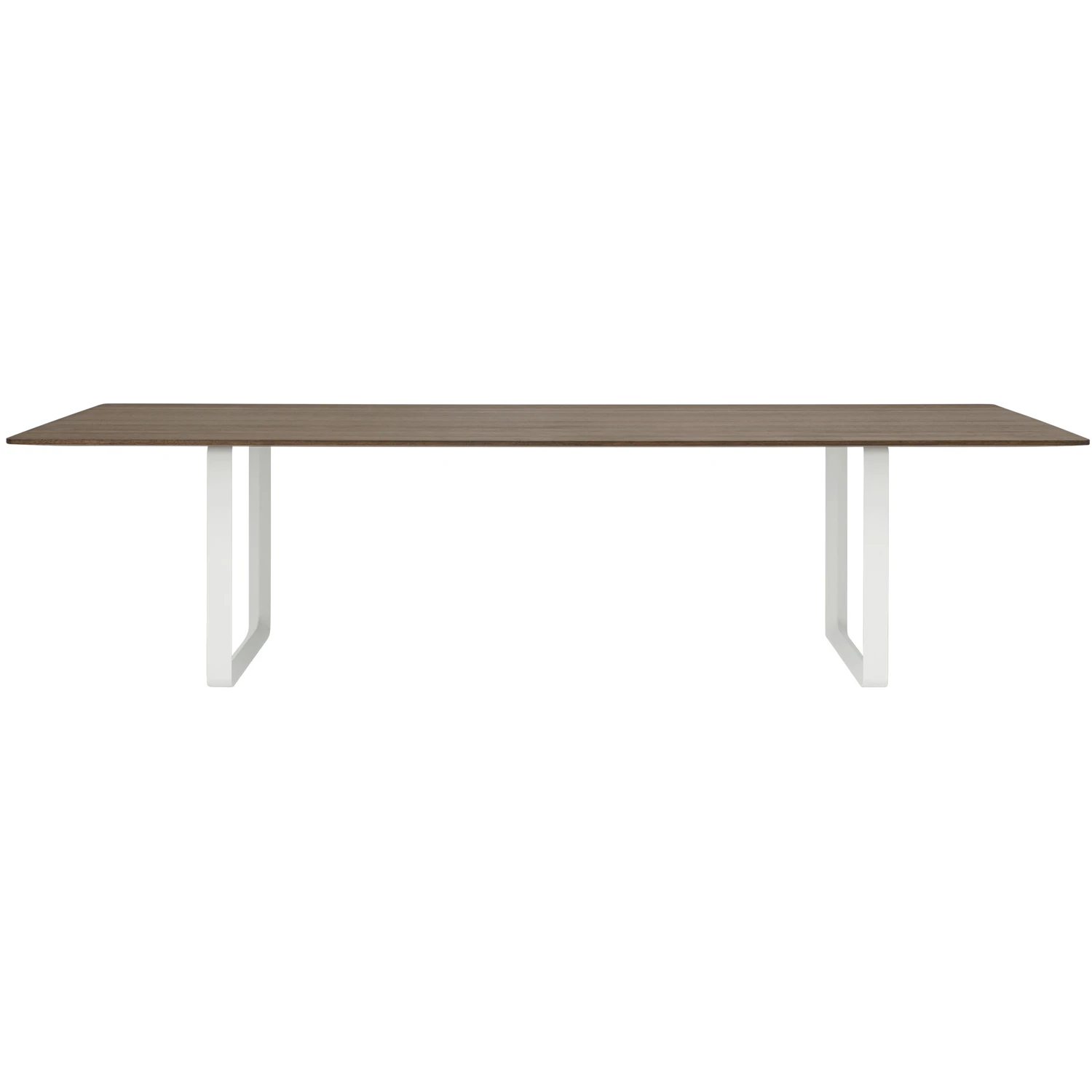 Muuto 70/70 Bord 108x295 Cm Massiv R&ouml;kt Ek / Vit - Matbord & Barbord Vit - 70TAB295A0904