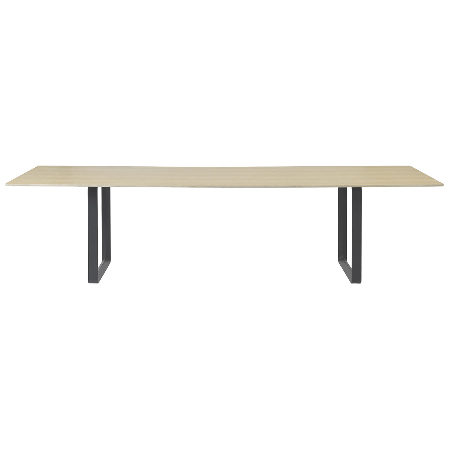 Muuto 70/70 Bord 108x295 Cm Solid Ek / Svart - Matbord & Barbord Massiv Ek Svart - 70TAB295A0801