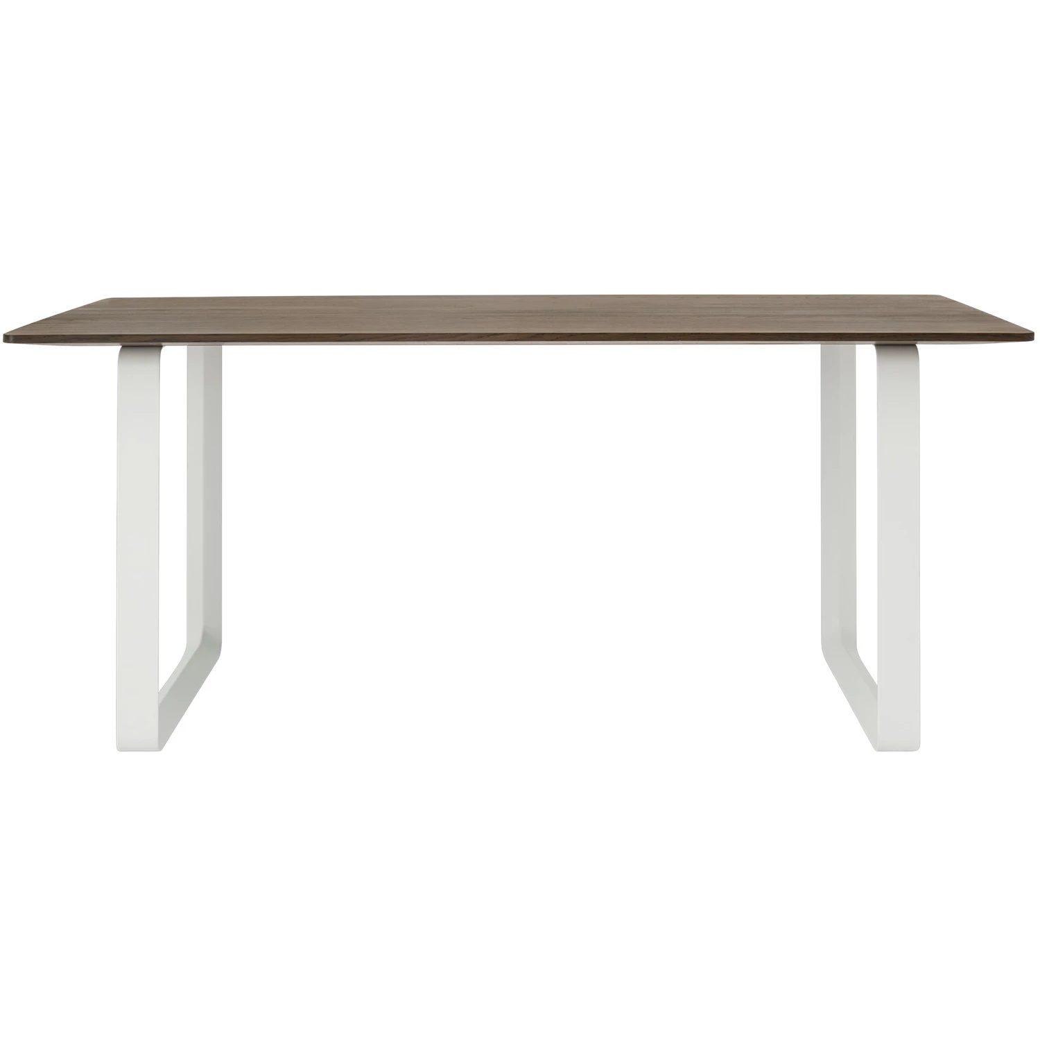 Muuto 70/70 Bord 85x170 Cm Massiv R&ouml;kt Ek / Vit - Matbord & Barbord Vit - 70TAB170A0904