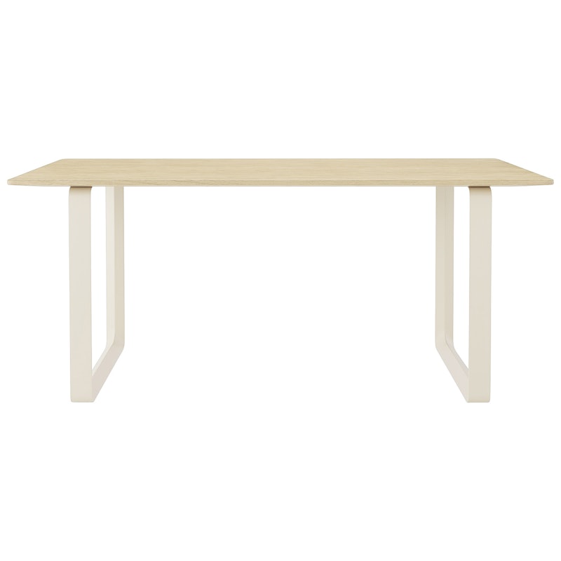 70/70 Bord 85x170 cm, Solid Ek / Sand