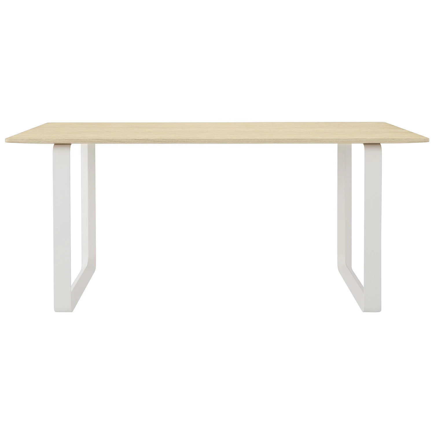 Muuto 70/70 Bord 85x170 Cm Solid Ek / Vit - Matbord & Barbord Massiv Ek Vit - 70TAB170A0804