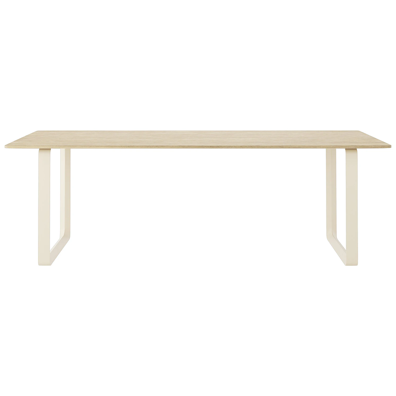 Muuto 70/70 Bord 90x225 Cm Solid Ek / Sand - Matbord & Barbord Massiv Ek - 70TAB225A0803