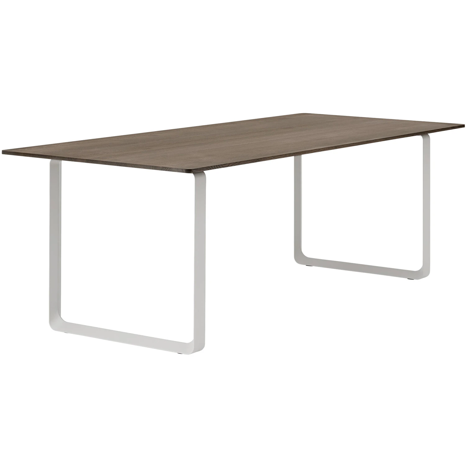 Muuto 70/70 Bord 90x225 Cm Massiv R&ouml;kt Ek / Gr&aring; - Matbord & Barbord Gr&aring; - 70TAB225A0902