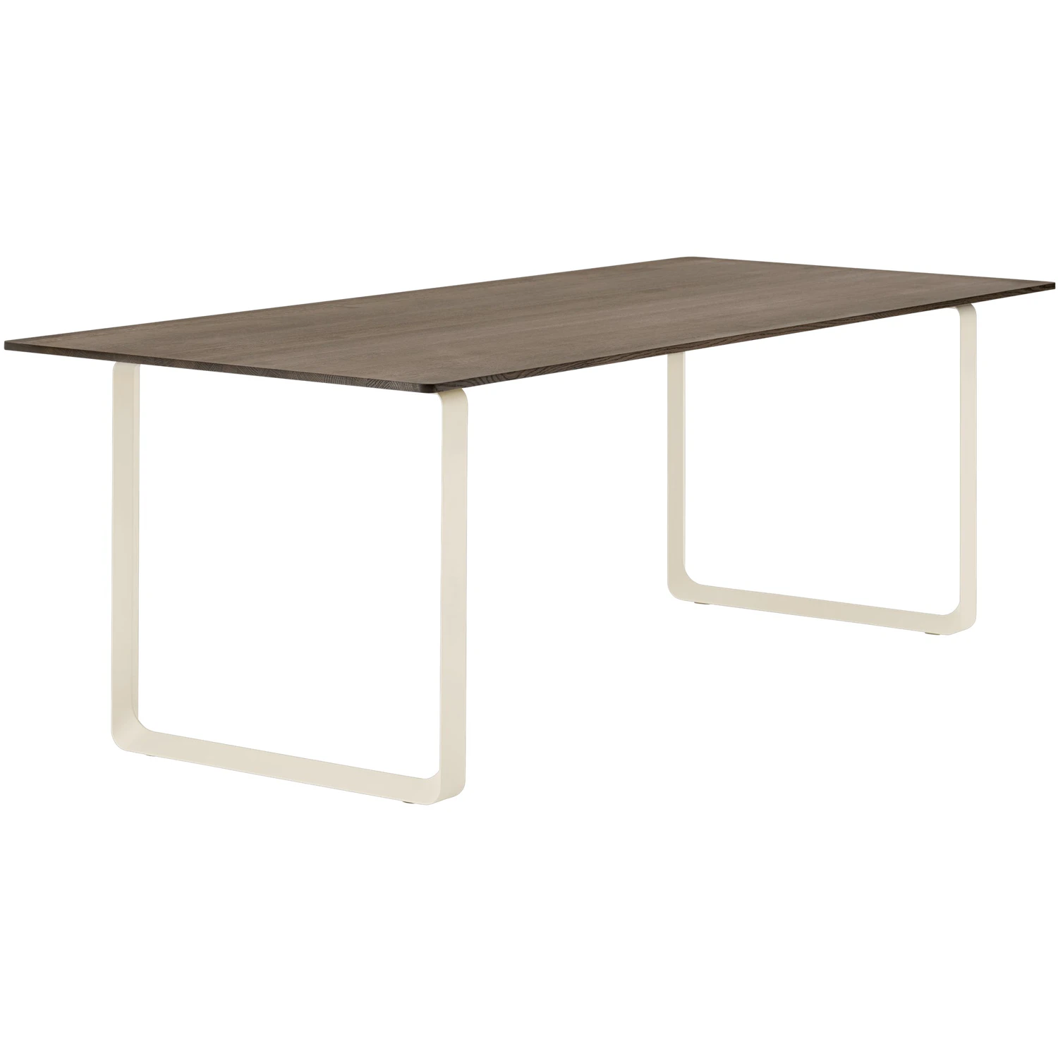 Muuto 70/70 Bord 90x225 Cm Massiv R&ouml;kt Ek / Sand - Matbord & Barbord Sand - 70TAB225A0903