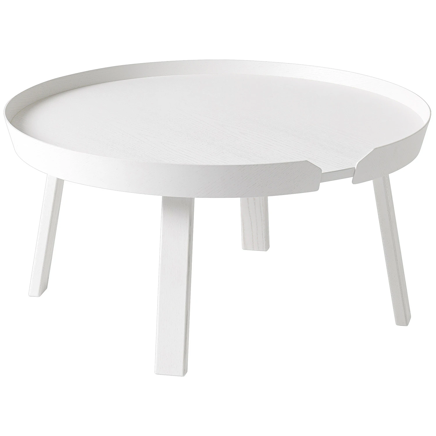 Muuto Around Soffbord L Vit - Soffbord Mdf Vit - AROTABLR08