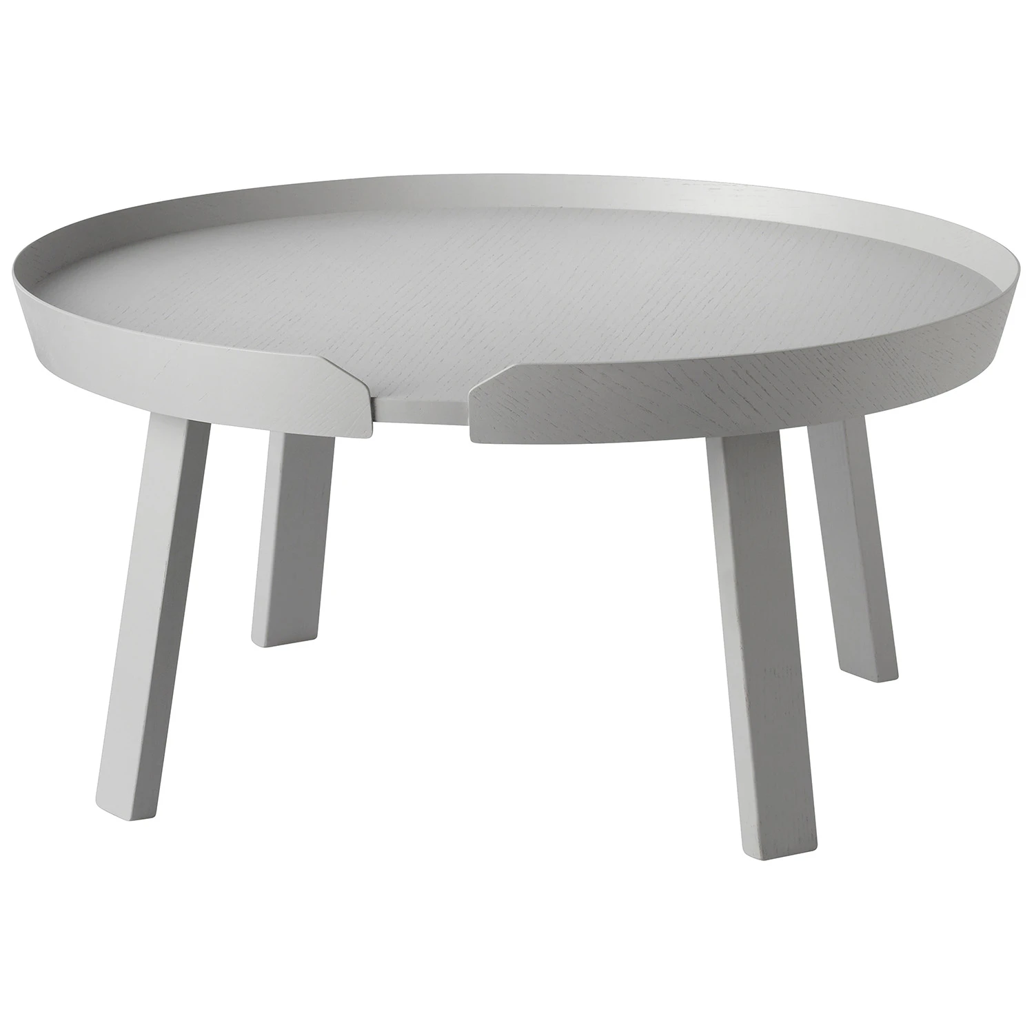 Muuto Around Soffbord L Gr&aring; - Soffbord Mdf Gr&aring; - AROTABLR05