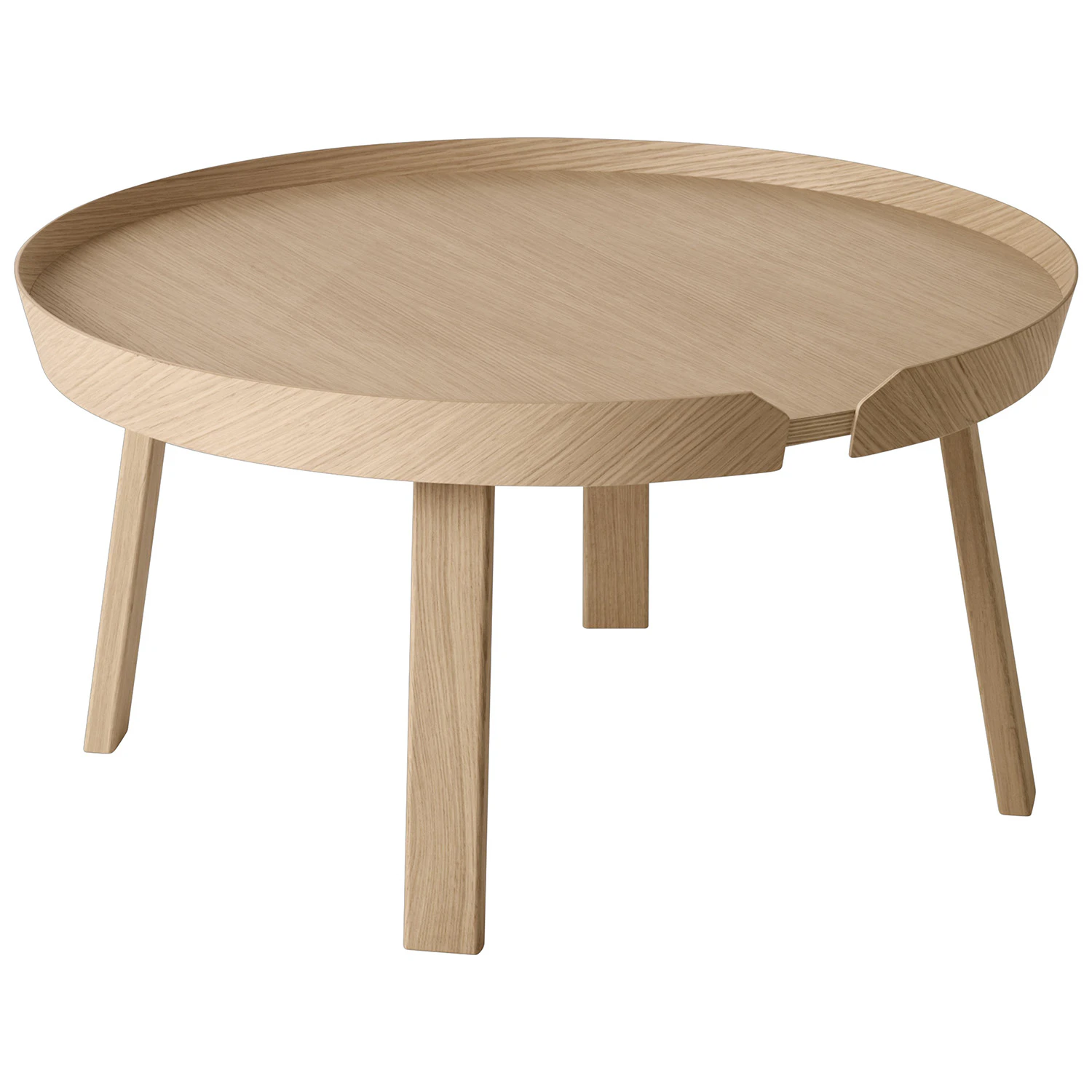 Muuto Around Soffbord L Ek - Soffbord fan&eacute;r Ek - AROTABLR01