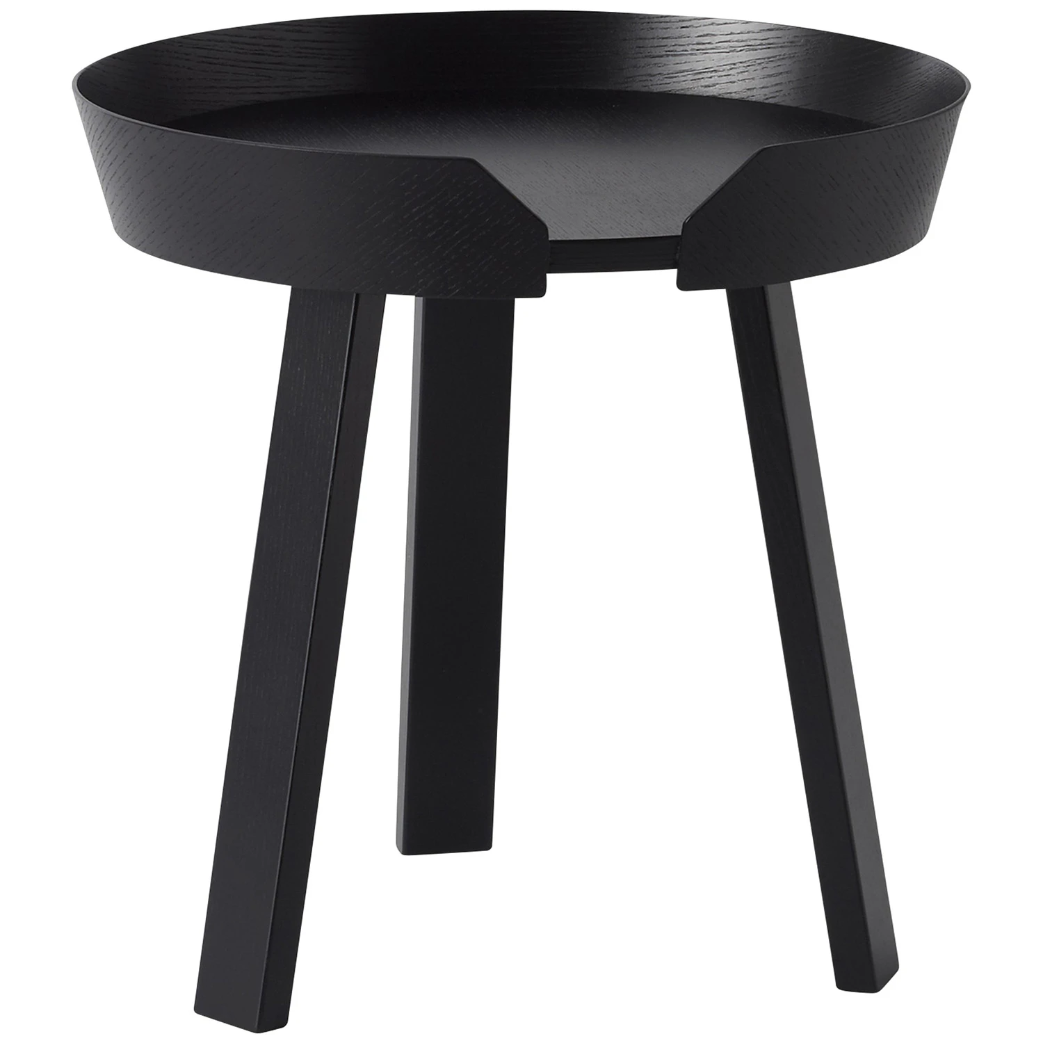 Muuto Around Soffbord S Svart - Soffbord Mdf Svart - AROTABSM04