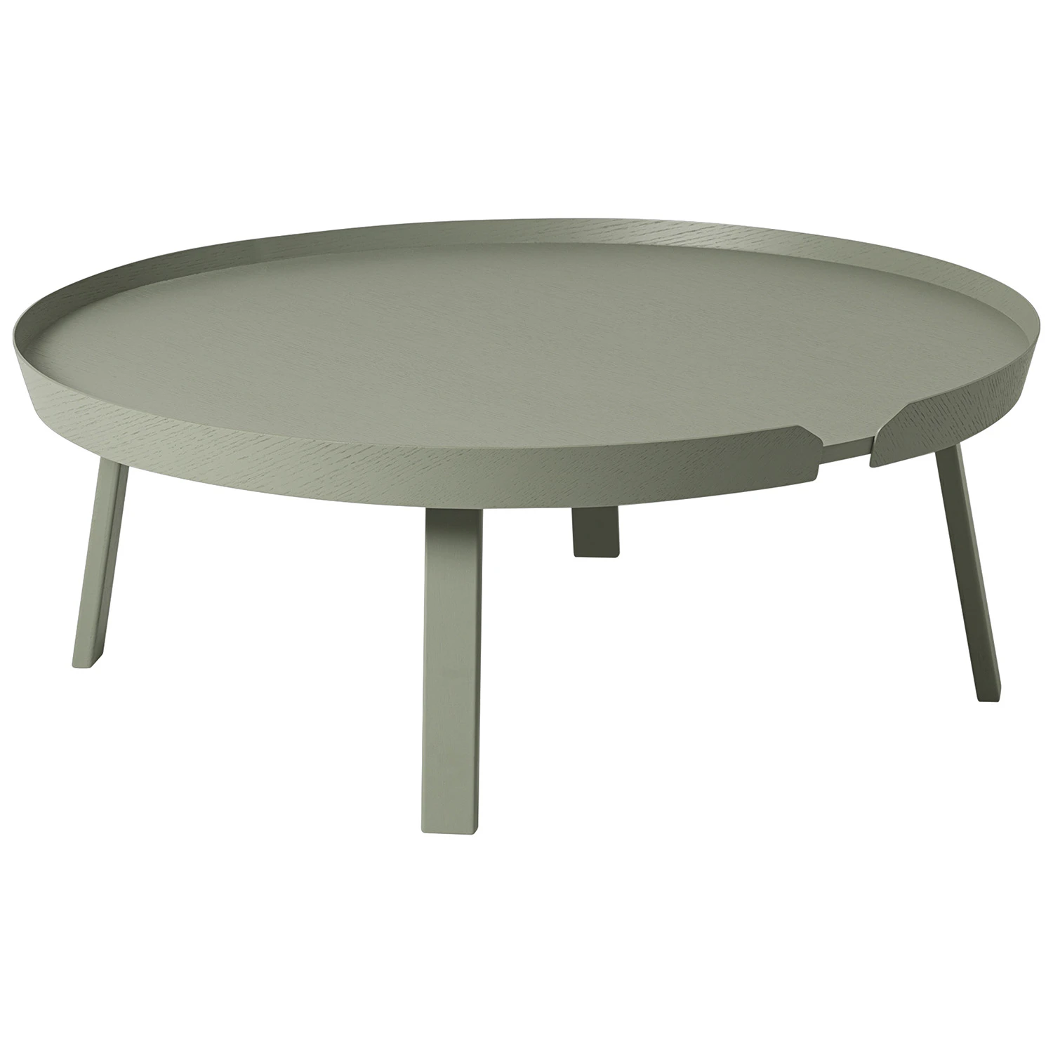 Muuto Around Soffbord Xl Dusty Green - Soffbord Mdf Dusty Green - AROTABXL07
