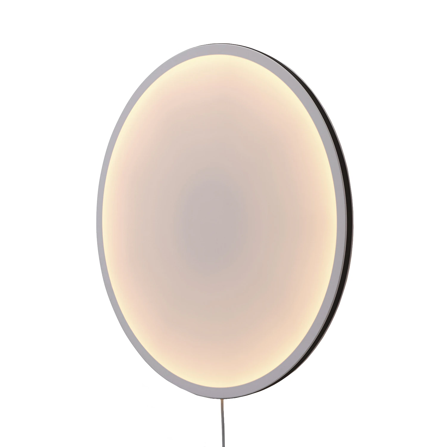 Muuto Calm V&auml;gglampa Med Touchdimmer &Oslash;50 Cm Svart - V&auml;gglampor Textil Svart - CALWAT500101