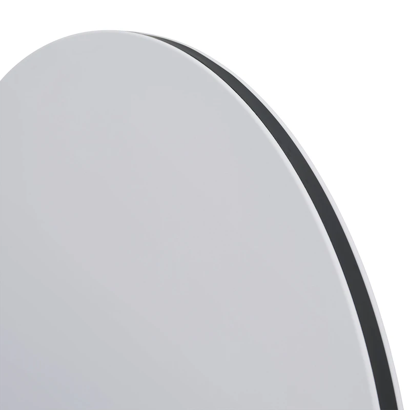 Calm Wall Lamp / Ø 50 CM / 19.6" - Extra Silicone Band - Black - Ø 68 CM / 26.7"