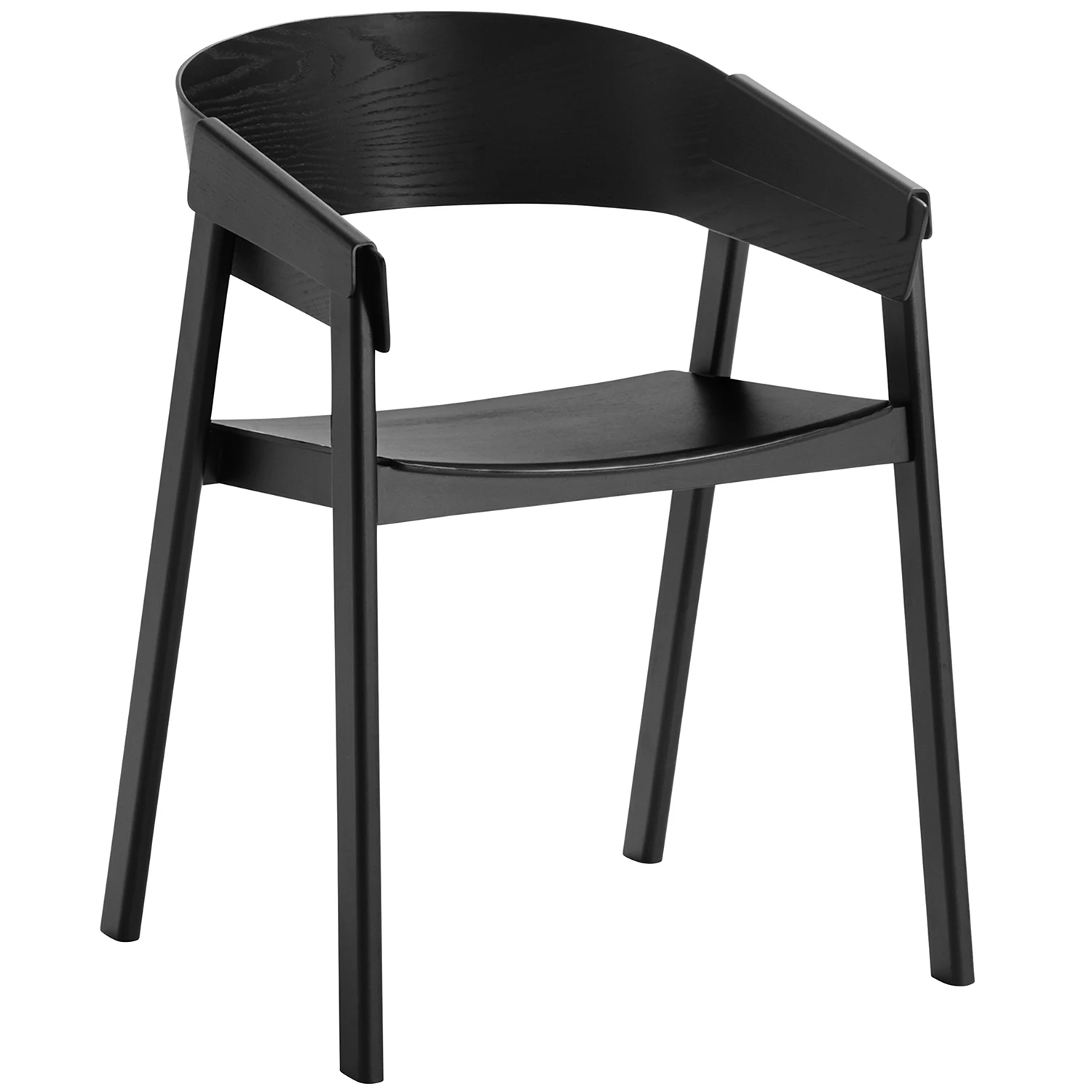 Muuto Cover Karmstol Svart - Stolar Askfan&eacute;r Svart - COVARMN021