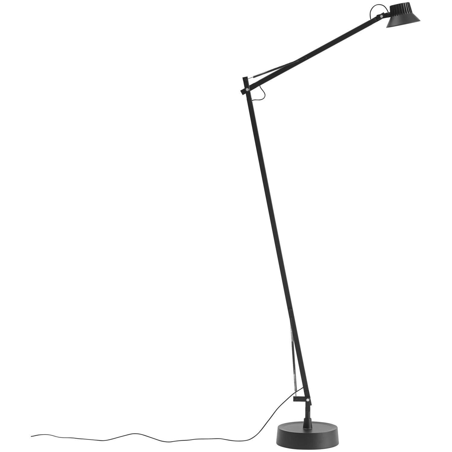 Muuto Dedicate Golvlampa Svart - Golvlampor Aluminium Svart - DEFLR01