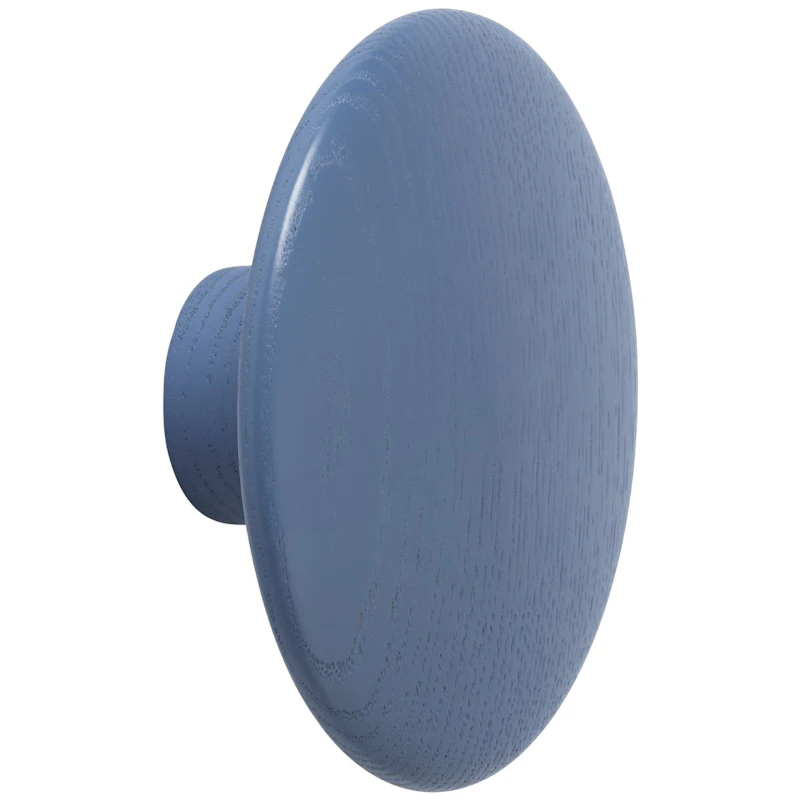 Dots Krok Trä Ø13 cm, Pale Blue