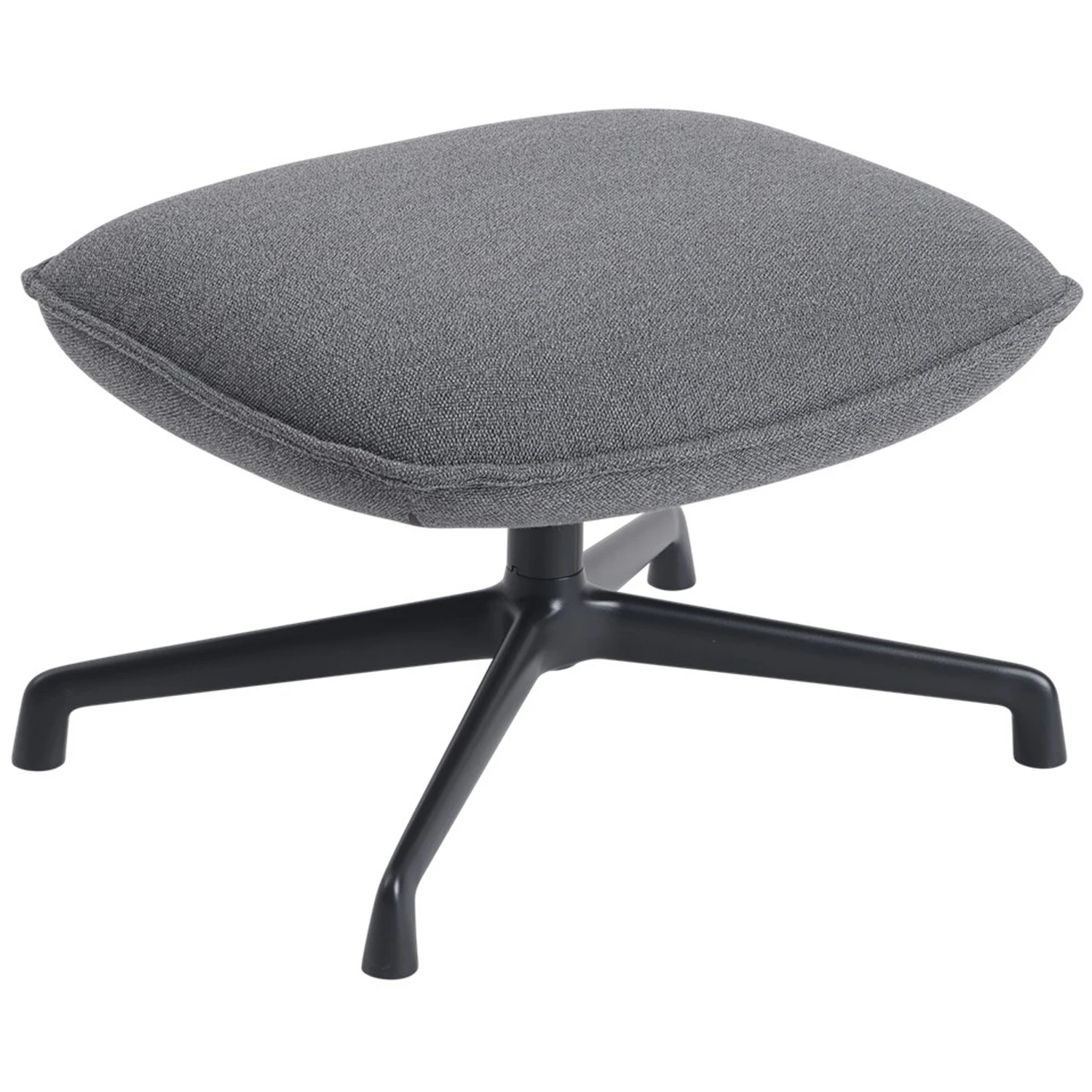 Muuto Doze Fotpall Med Snurrunderrede Ocean 80 / Antracit - Fotpallar Svart - DOZOTSWUOA0601