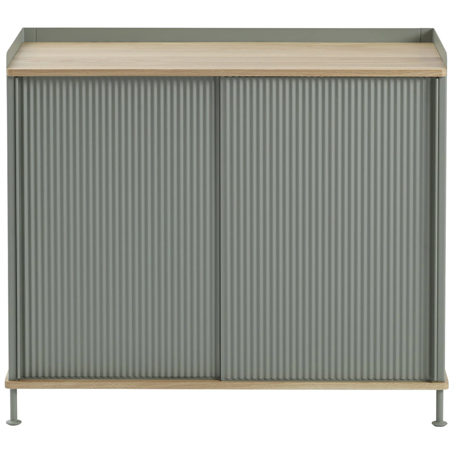 Muuto Enfold Sk&auml;nk 45x100 Cm Oljad / Dusty Green - Sk&auml;nkar & sideboards Ek - ENSBD100A04