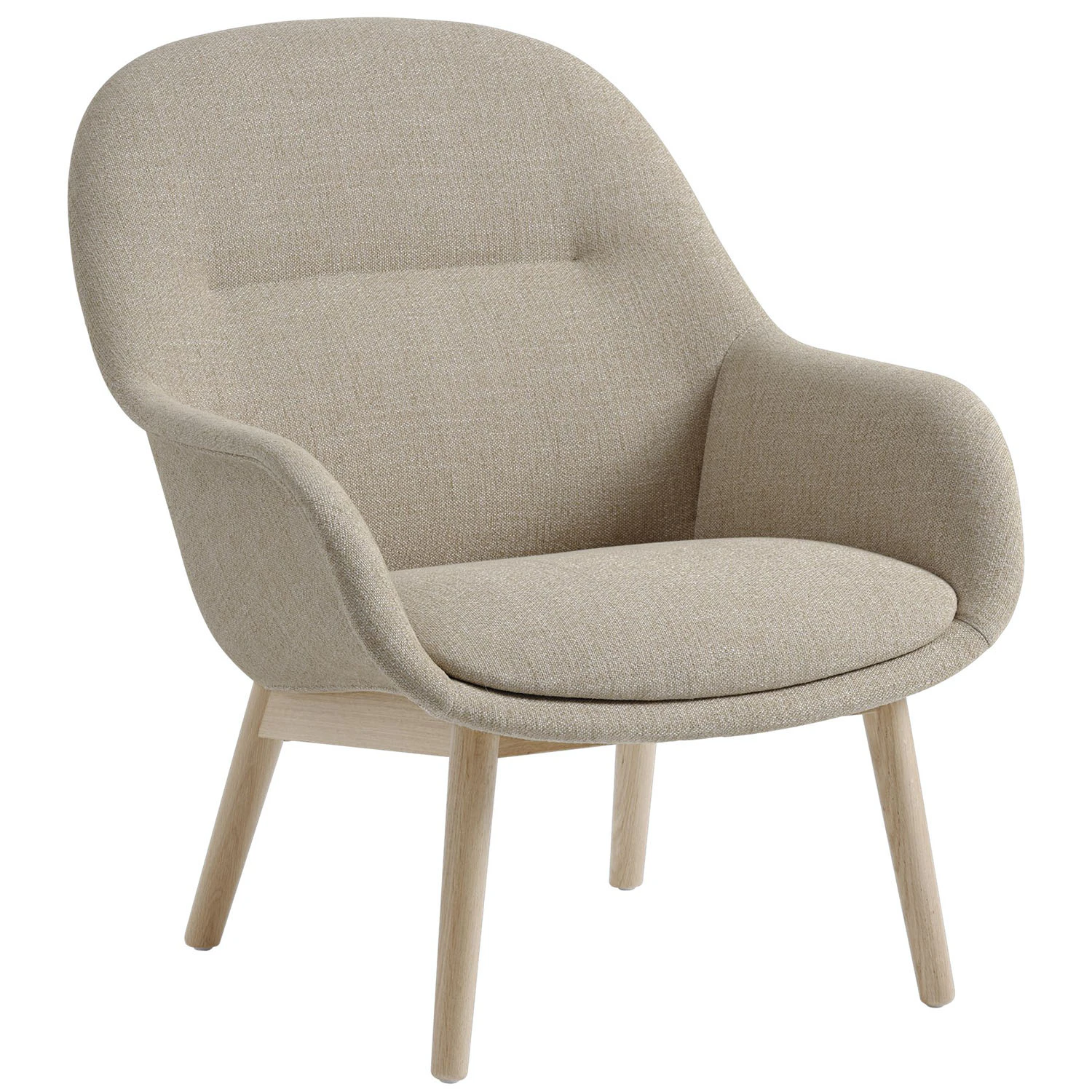 Muuto Fiber F&aring;t&ouml;lj Ecriture 240 / Ek - F&aring;t&ouml;ljer Polyakryl Svart - FILARWOUEB08041