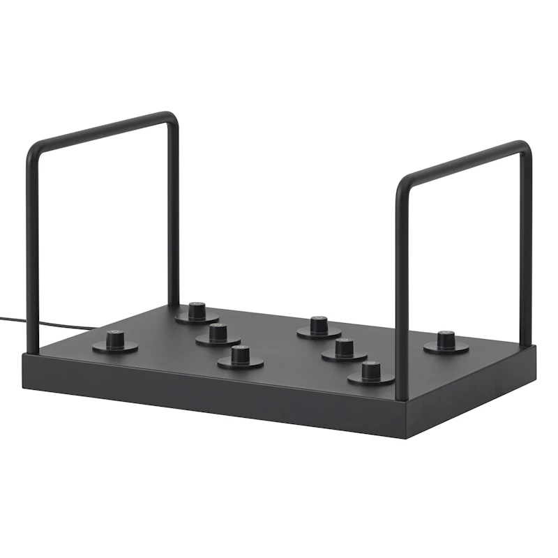 Laddplatta Till Ease Portabel Lampa, Svart