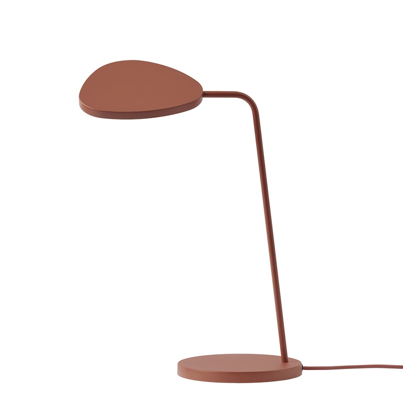 Leaf Bordslampa, Copper Red