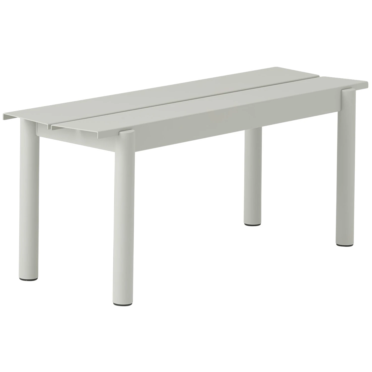 Muuto Linear B&auml;nk 110 Cm Gr&aring; - B&auml;nkar St&aring;l Gr&aring; - LSTBBR11004