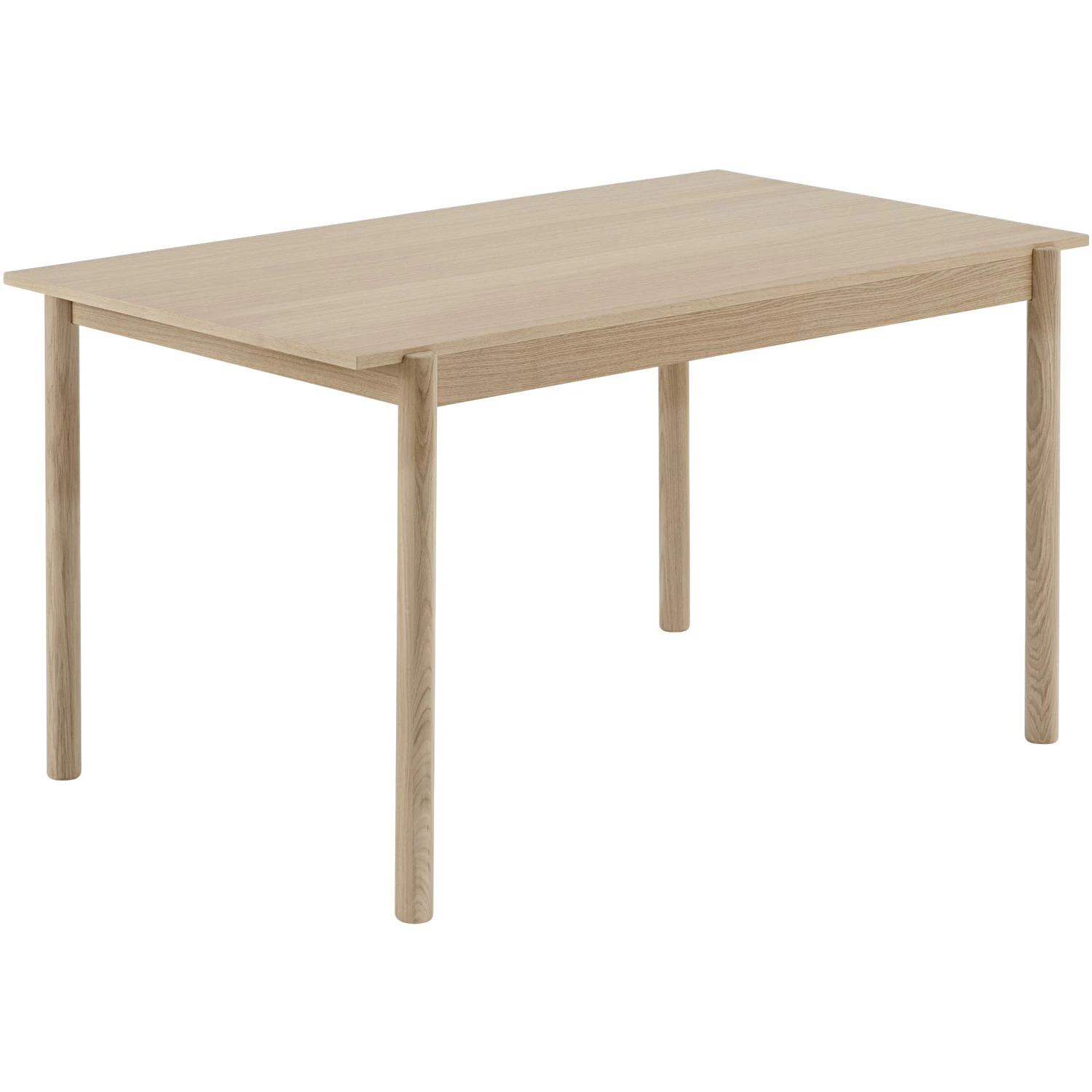 Muuto Linear Bord Tr&auml; 85x140 Cm - Matbord & Barbord fan&eacute;r Ek - 40979