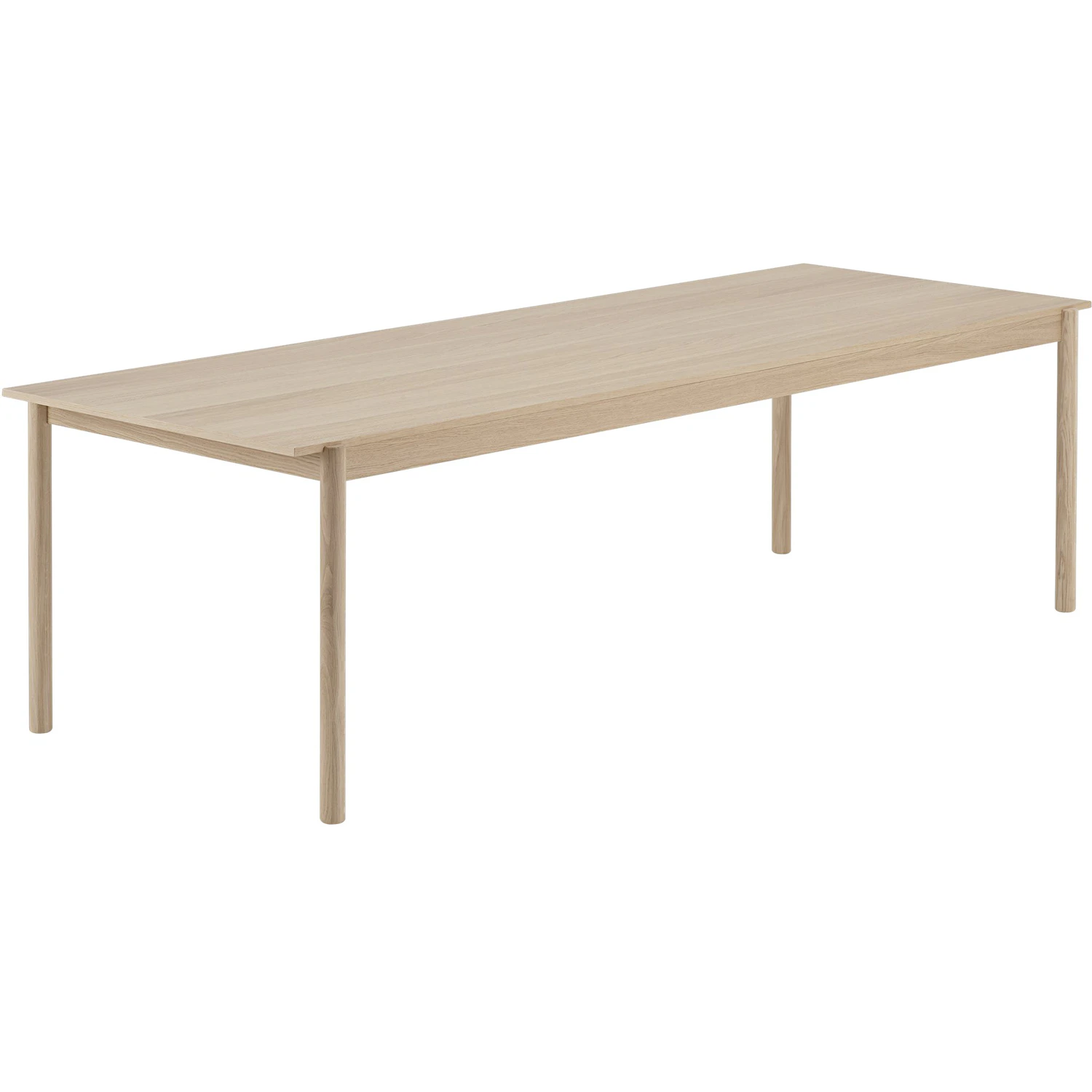 Muuto Linear Bord Tr&auml; 90x260 Cm - Matbord & Barbord fan&eacute;r Ek - LWDTAB260A01