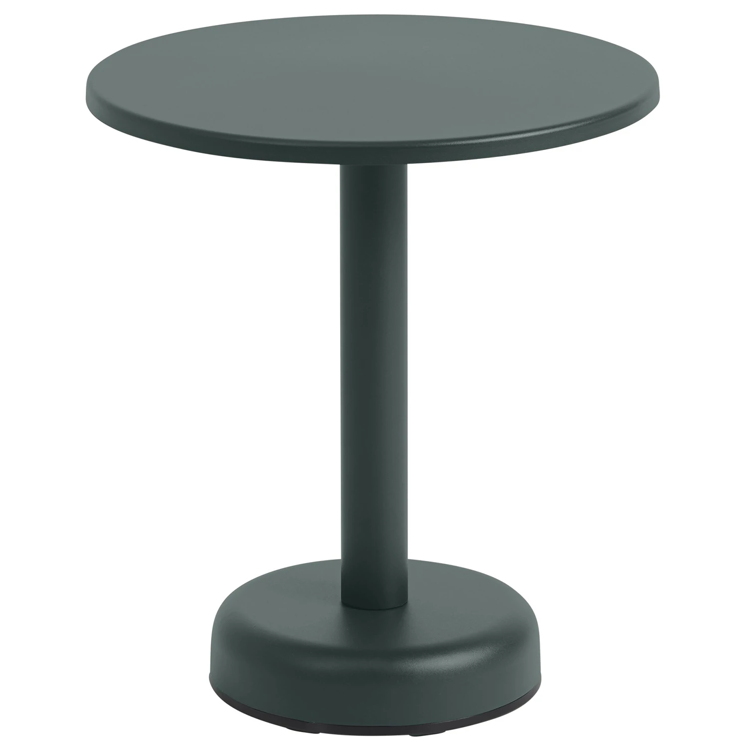 Muuto Linear Soffbord &Oslash;42x47 Cm M&ouml;rkgr&ouml;n - Soffbord utomhus St&aring;l M&ouml;rkgr&ouml;n - LSTCOT42A102