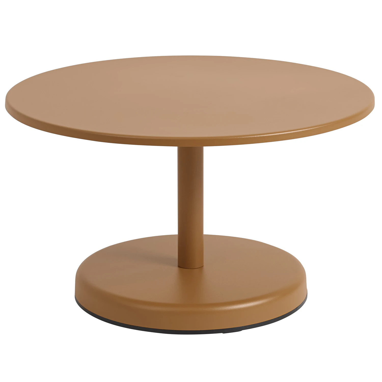 Muuto Linear Soffbord &Oslash;70x40 Cm Burnt Orange - Soffbord utomhus St&aring;l Burnt Orange - LSTCOT70A103
