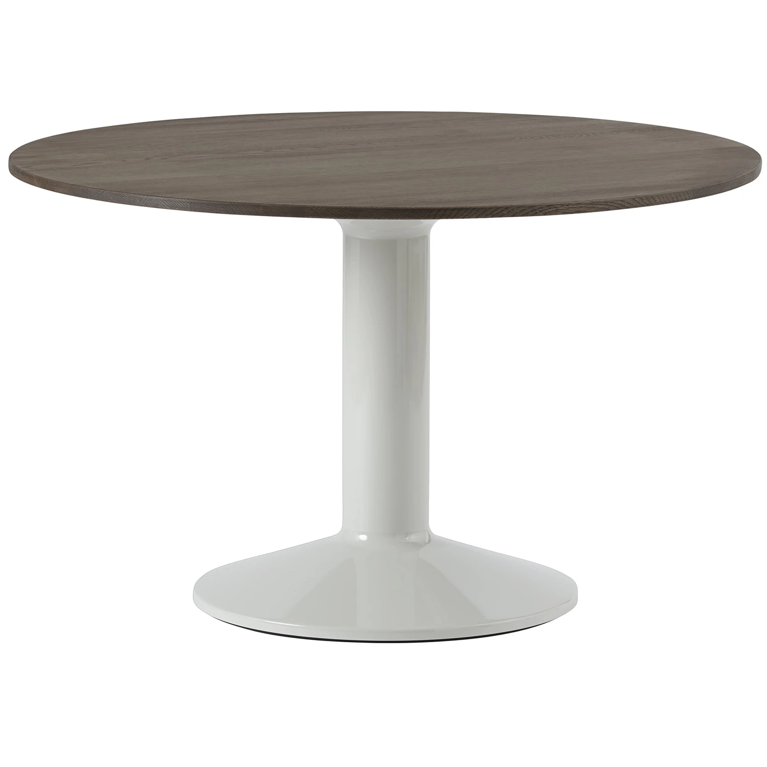 Muuto Midst Matbord &Oslash;120 Cm M&ouml;rkoljad / Gr&aring; - Matbord & Barbord Ek Gr&aring; - MITAB120R0503