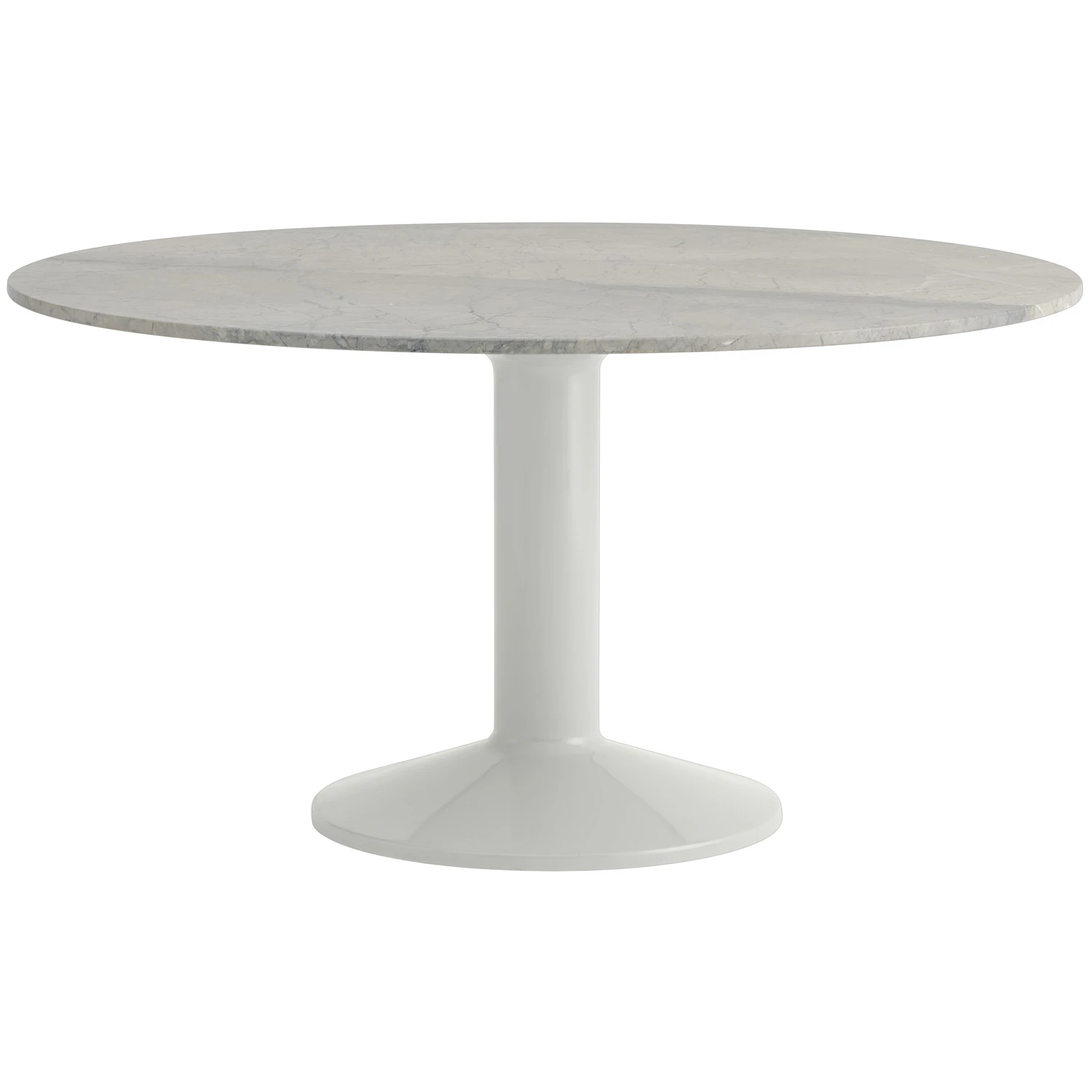 Muuto Midst Matbord &Oslash;140 Cm Gr&aring; / Gr&aring; - Matbord & Barbord Marmor Gr&aring; - MITAB140R0702