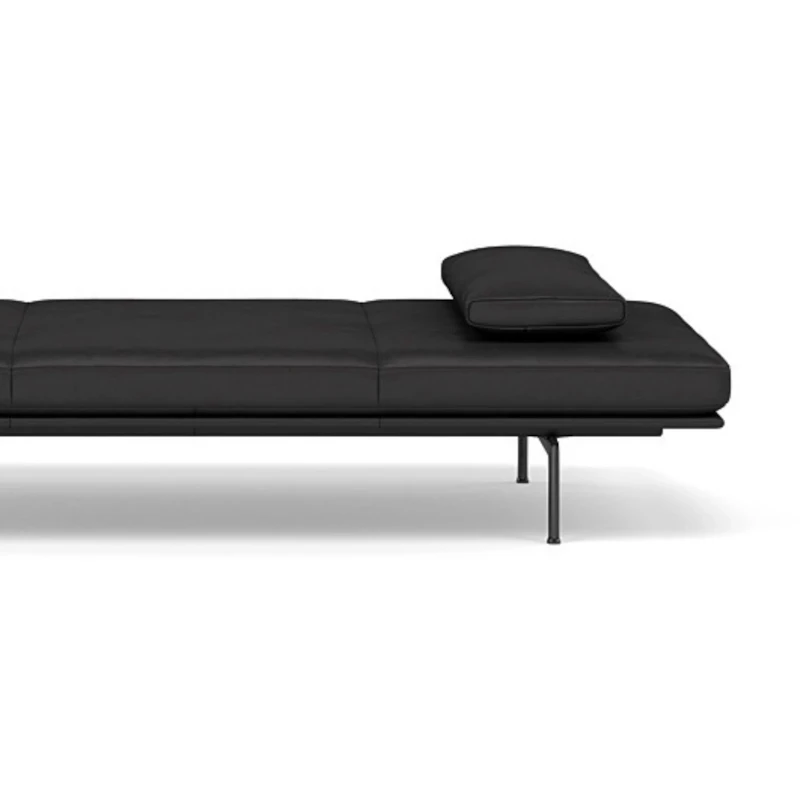 Outline Kudde Refine Leather Black